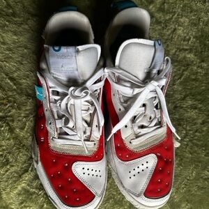 Nike Air Jordan Delta 2 Size 11 Men's Chile Red White Grey Fog CV8121-600